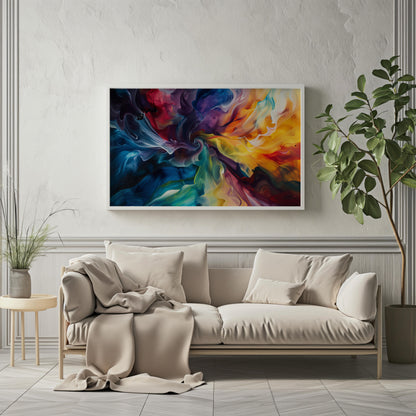 Spectrum Vortex | Premium Wooden Framed Poster