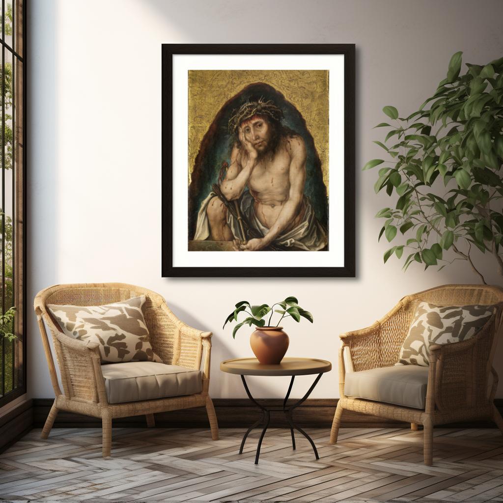 Christ as Man of Sorrows | Acrylic Print