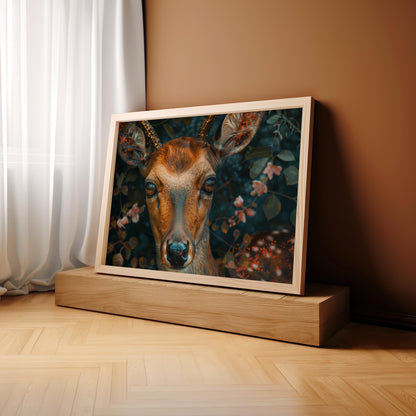 Enchanted Gaze | Premium Wooden Framed Poster