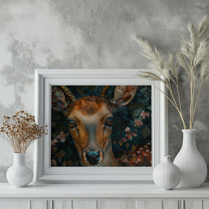 Enchanted Gaze | Premium Wooden Framed Poster