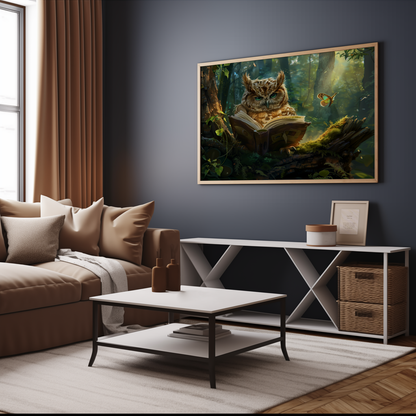 The Scholar of the Sylvan Shadows | Canvas