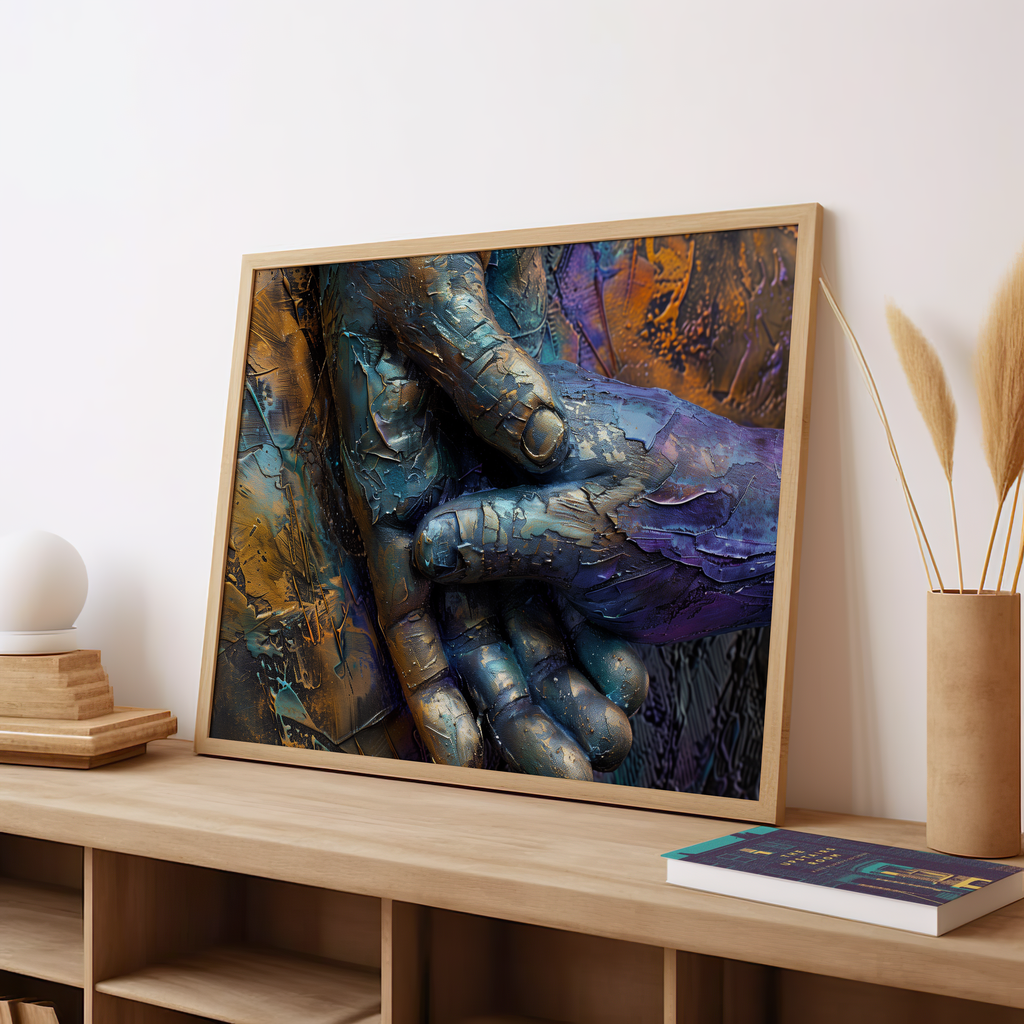 Embrace of Chroma | Acrylic Print