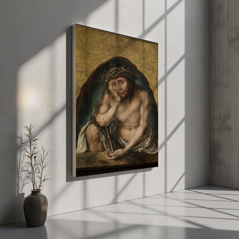 Christ as Man of Sorrows | Aluminum Print