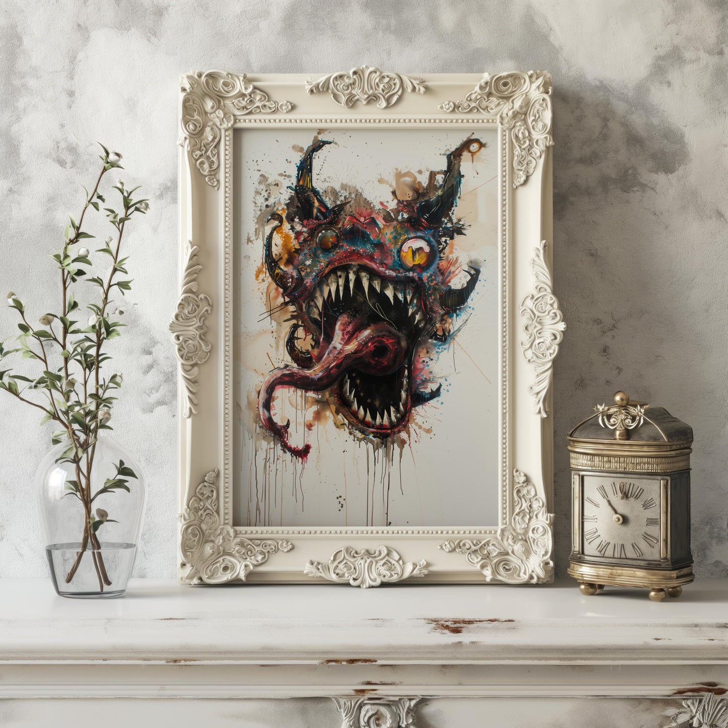 Vigor of the Void | Premium Wooden Framed Poster