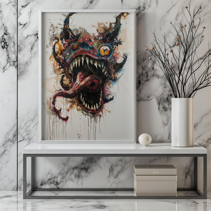 Vigor of the Void | Premium Wooden Framed Poster