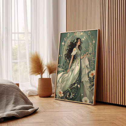 Serenade of Elegance | Premium Wooden Framed Poster