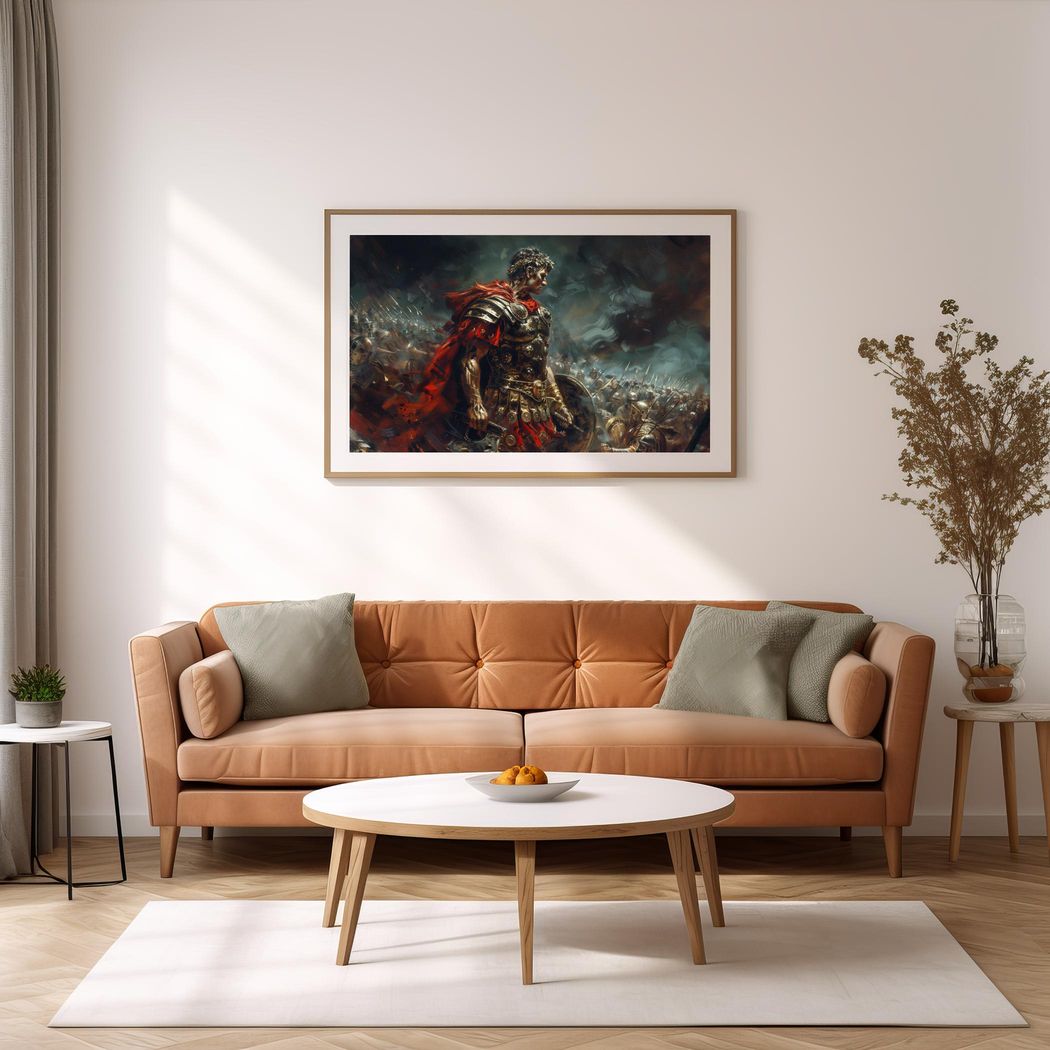 The Triumph of Valor | Brushed Aluminum Print