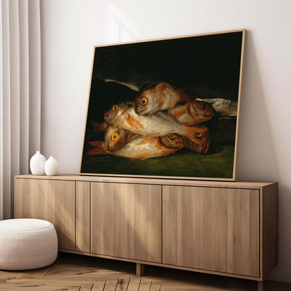 Still Life with Golden Bream | Acrylic Print