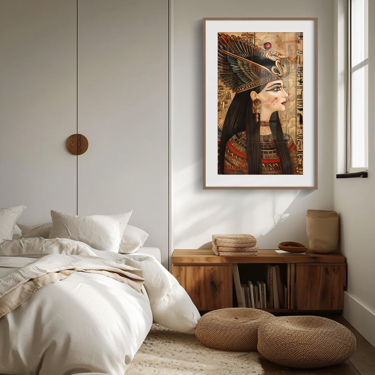 Eyes of Eternity | Wooden Framed Poster