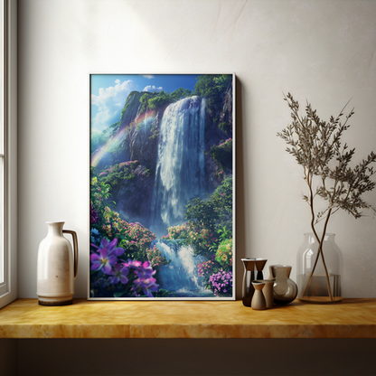 Cascade of Serenity | Poster Print