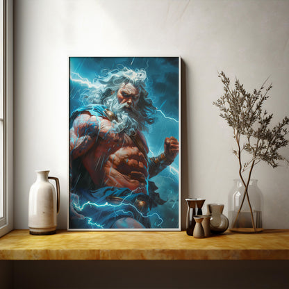 The Tempest's Sovereign | Metal Framed Poster