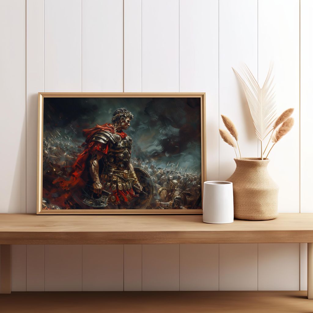 The Triumph of Valor | Brushed Aluminum Print