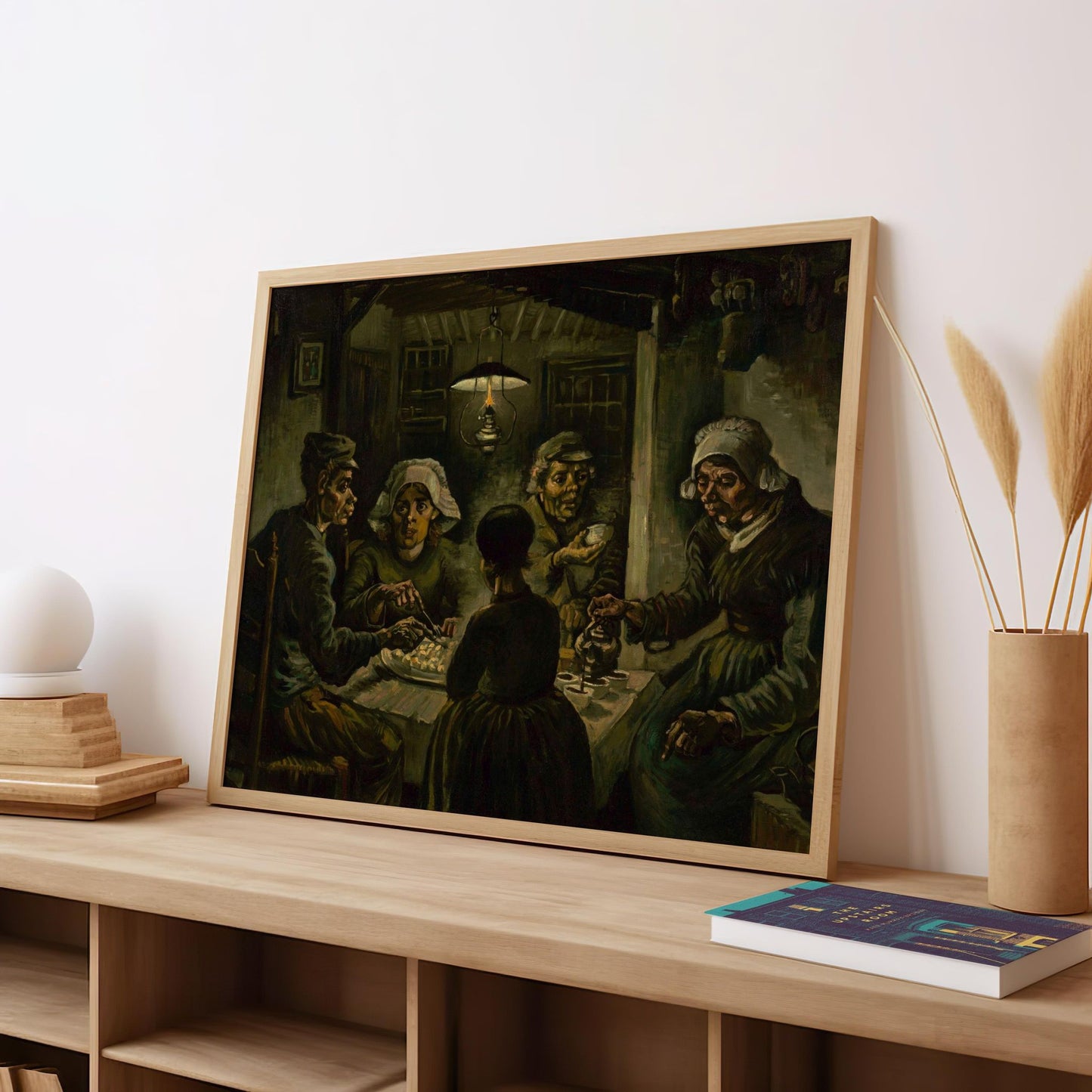 The Potato Eaters | Premium Wooden Framed Poster