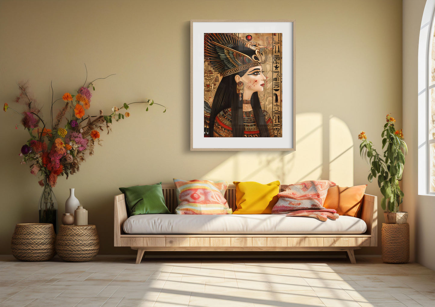 Eyes of Eternity | Wooden Framed Poster