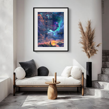 Dreamscape Voyager | Wooden Framed Poster