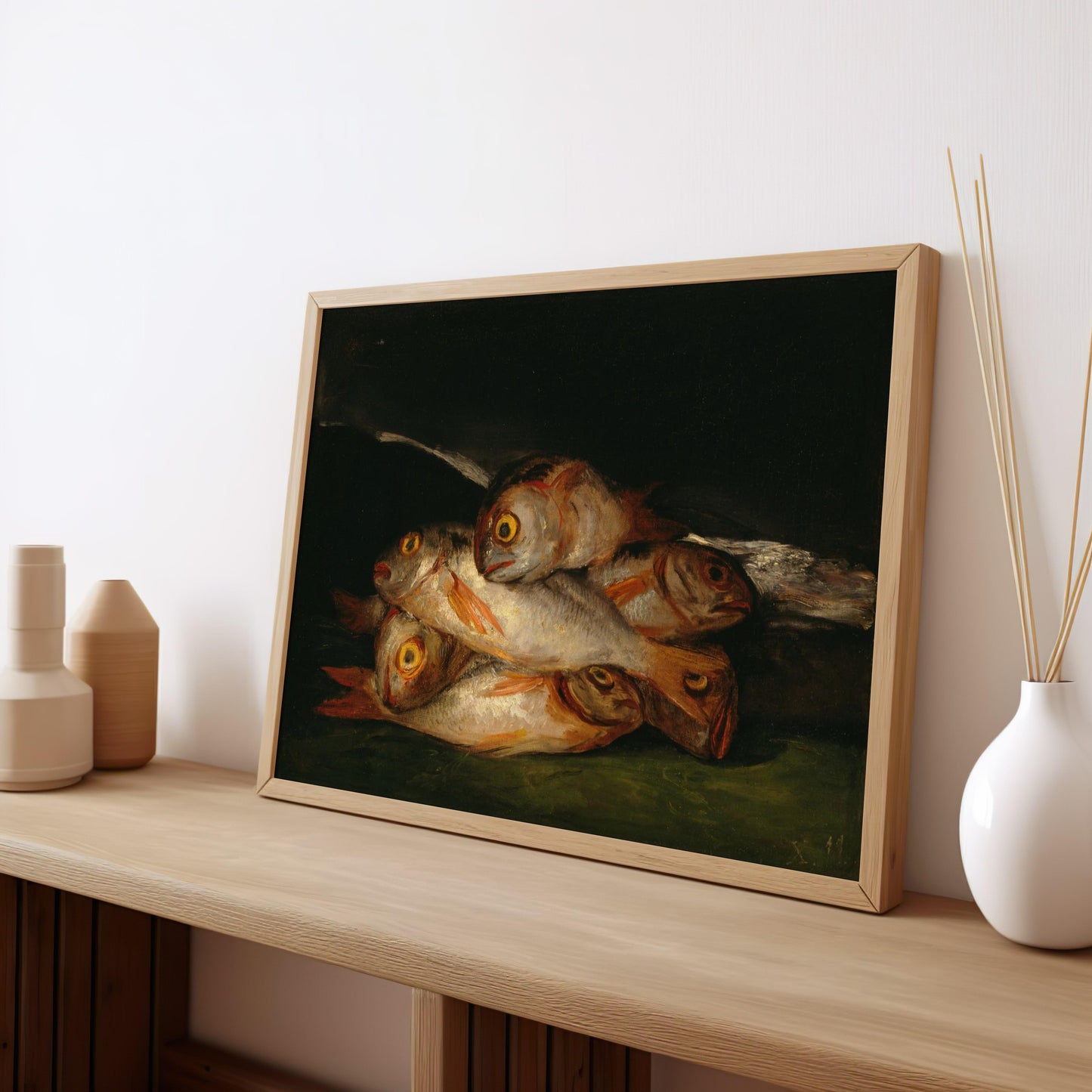 Still Life with Golden Bream | Acrylic Print