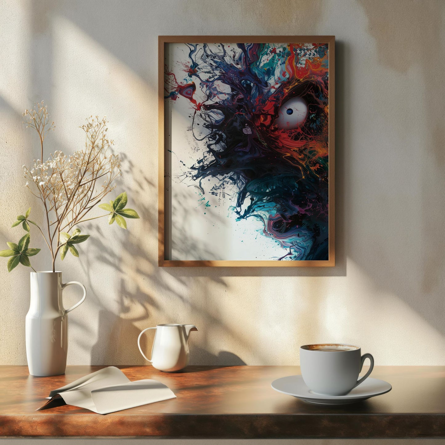 Abyssal Whisper | Premium Wooden Framed Poster