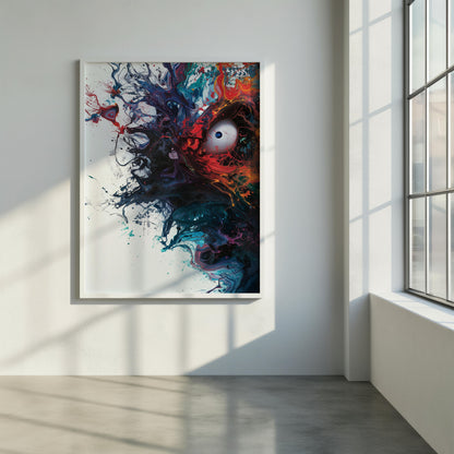 Abyssal Whisper | Metal Framed Poster