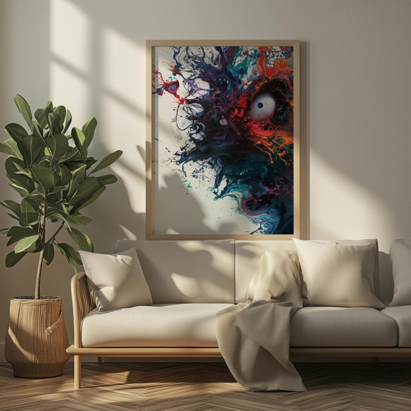 Abyssal Whisper | Wooden Framed Poster