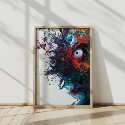 Abyssal Whisper | Premium Wooden Framed Poster