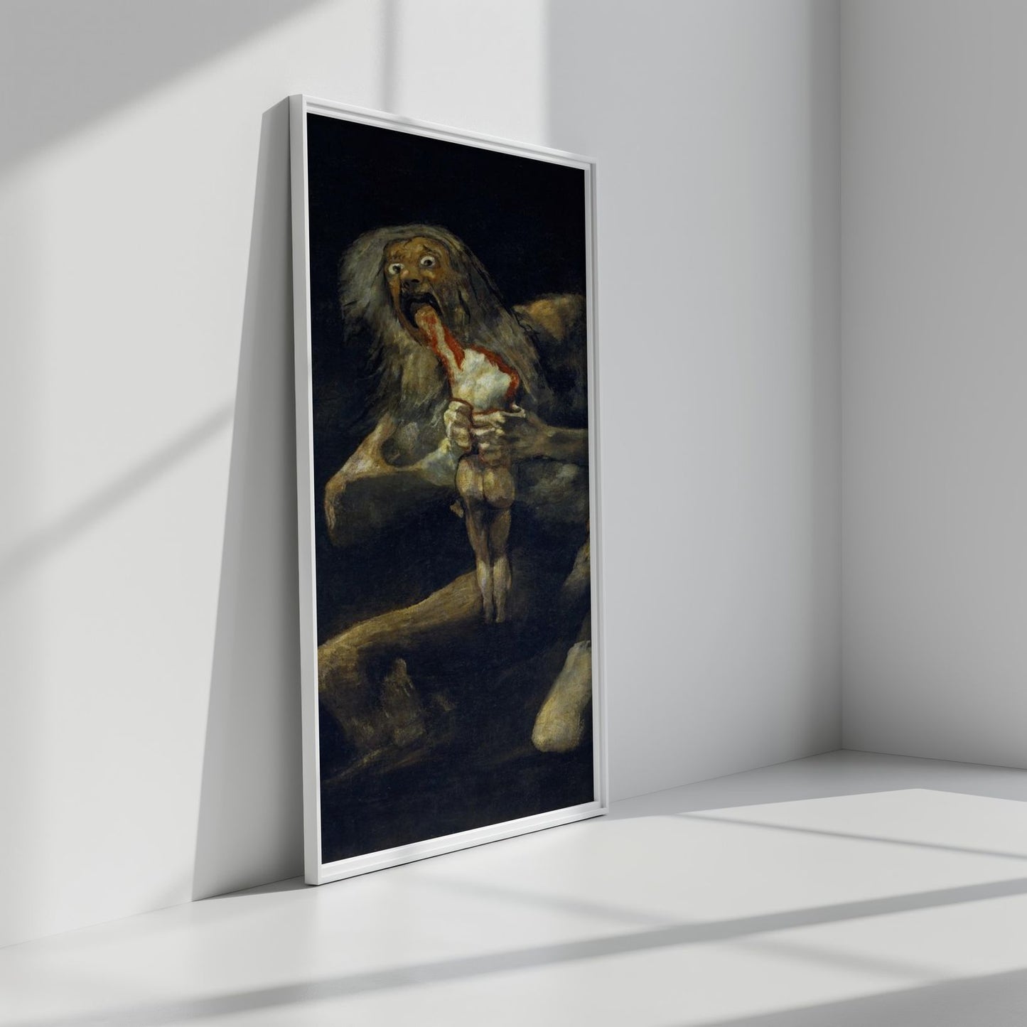 Saturn Devouring His Son | Aluminum Print