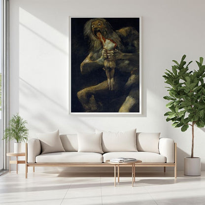 Saturn Devouring His Son | Canvas