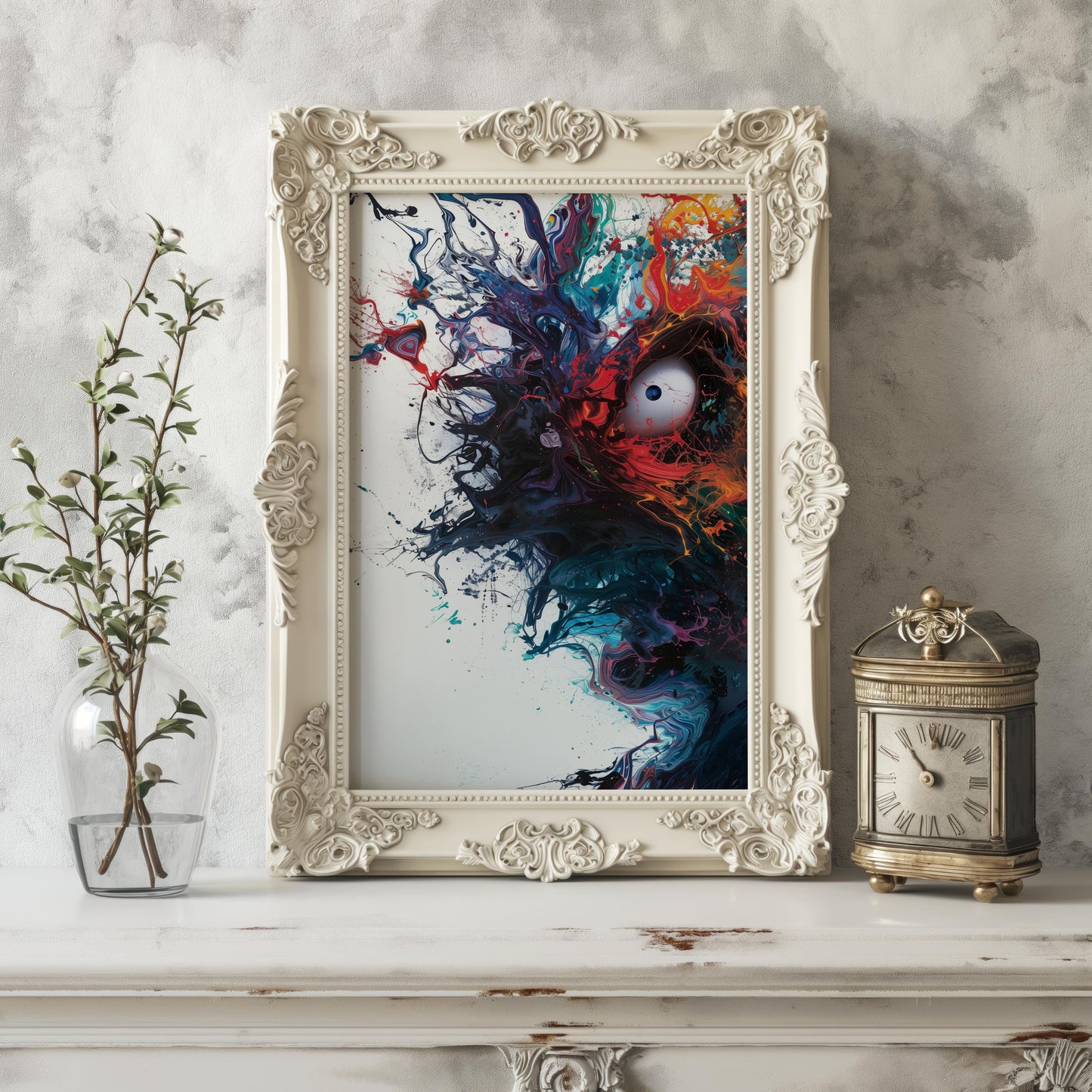 Abyssal Whisper | Wooden Framed Poster