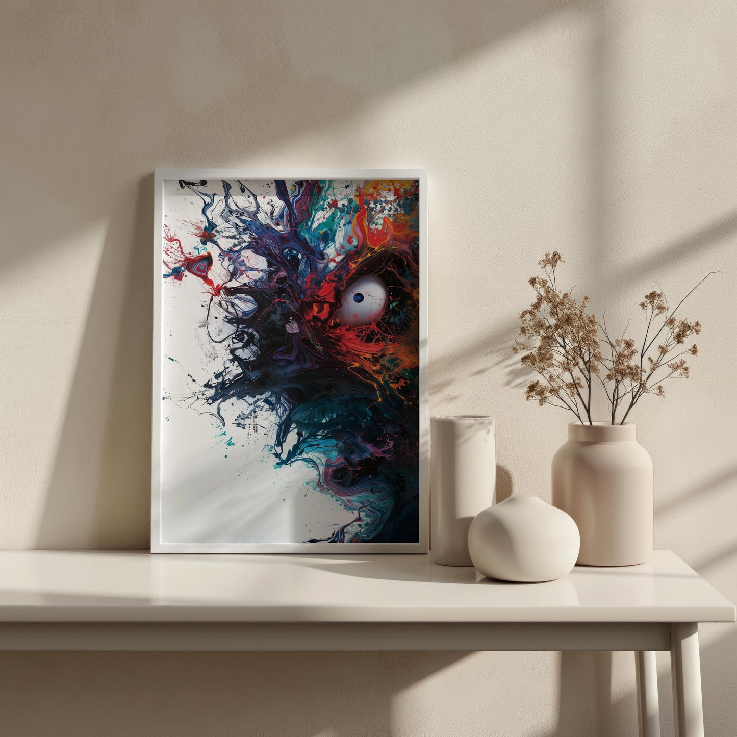 Abyssal Whisper | Premium Wooden Framed Poster