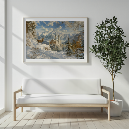 Whispering Winter Wonderland | Wooden Framed Poster