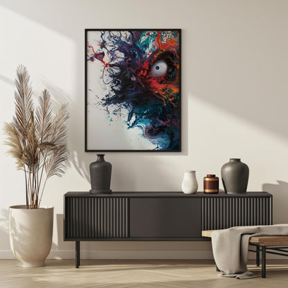 Abyssal Whisper | Wooden Framed Poster