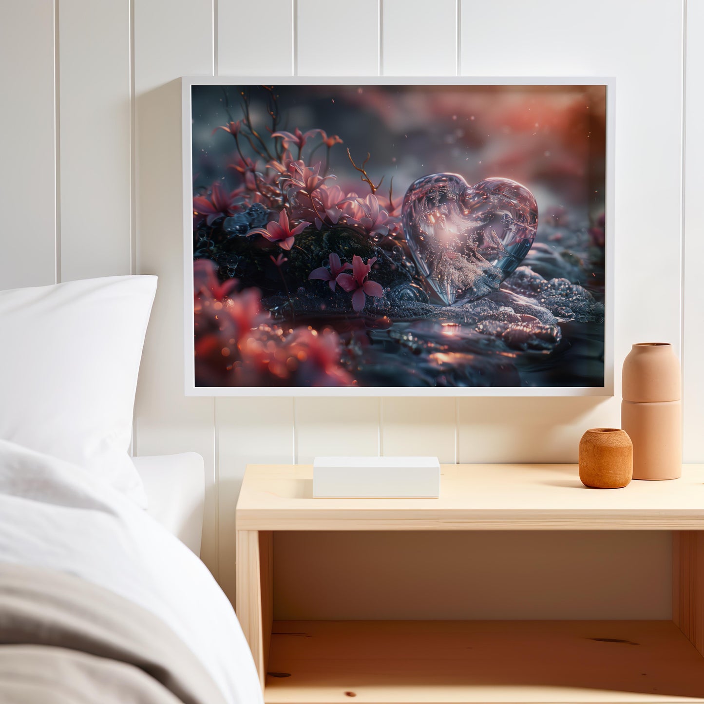 Eternal Bloom | Wooden Framed Poster