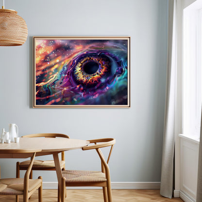 Gaze of the Cosmos | Metal Framed Poster