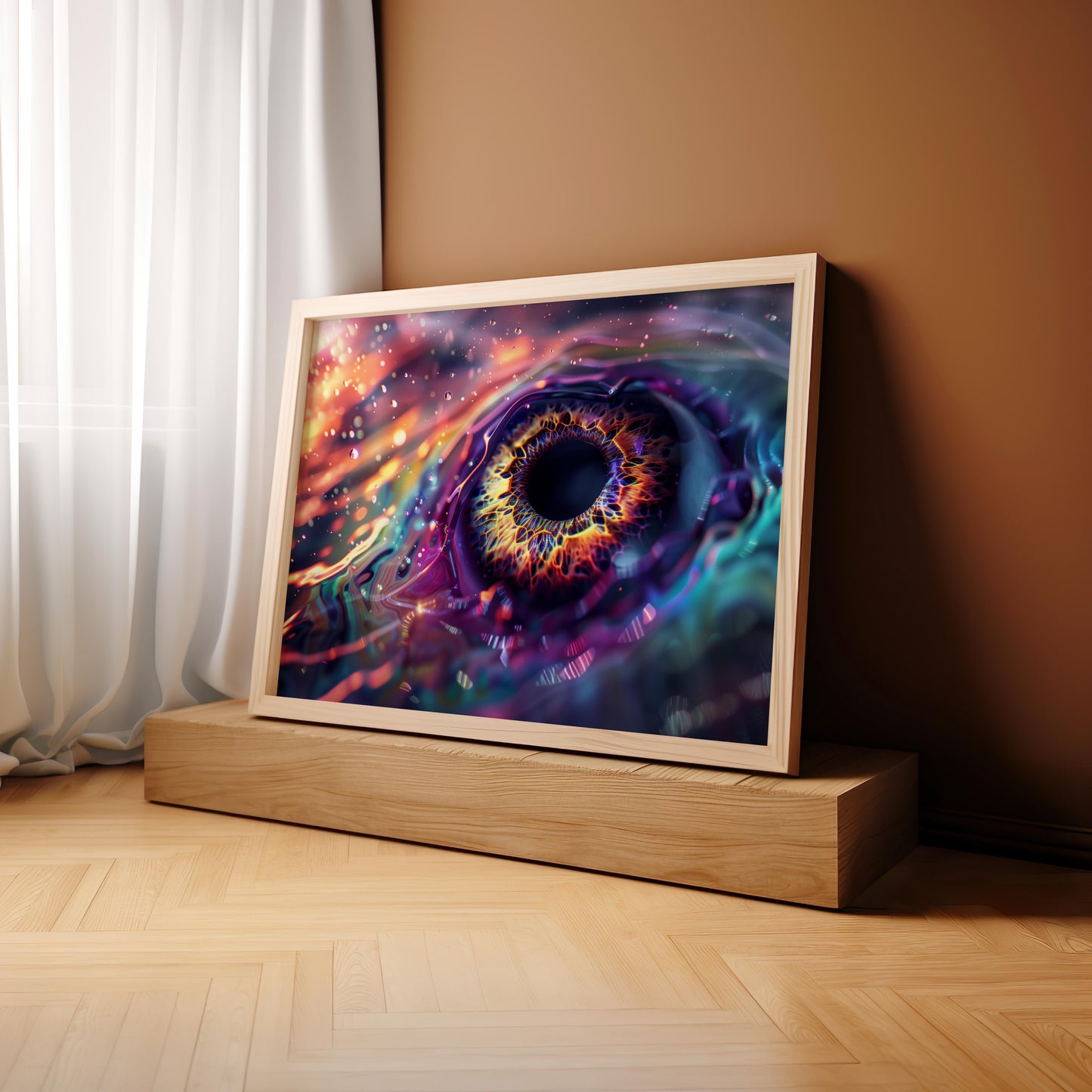 Gaze of the Cosmos | Metal Framed Poster