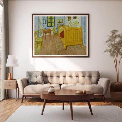 The Bedroom 1888 | Wooden Framed Poster