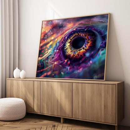 Gaze of the Cosmos | Metal Framed Poster