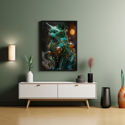 Mechanical Mouser | Wooden Framed Poster