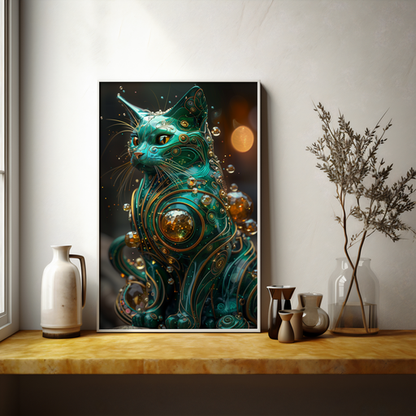 Mechanical Mouser | Metal Framed Poster