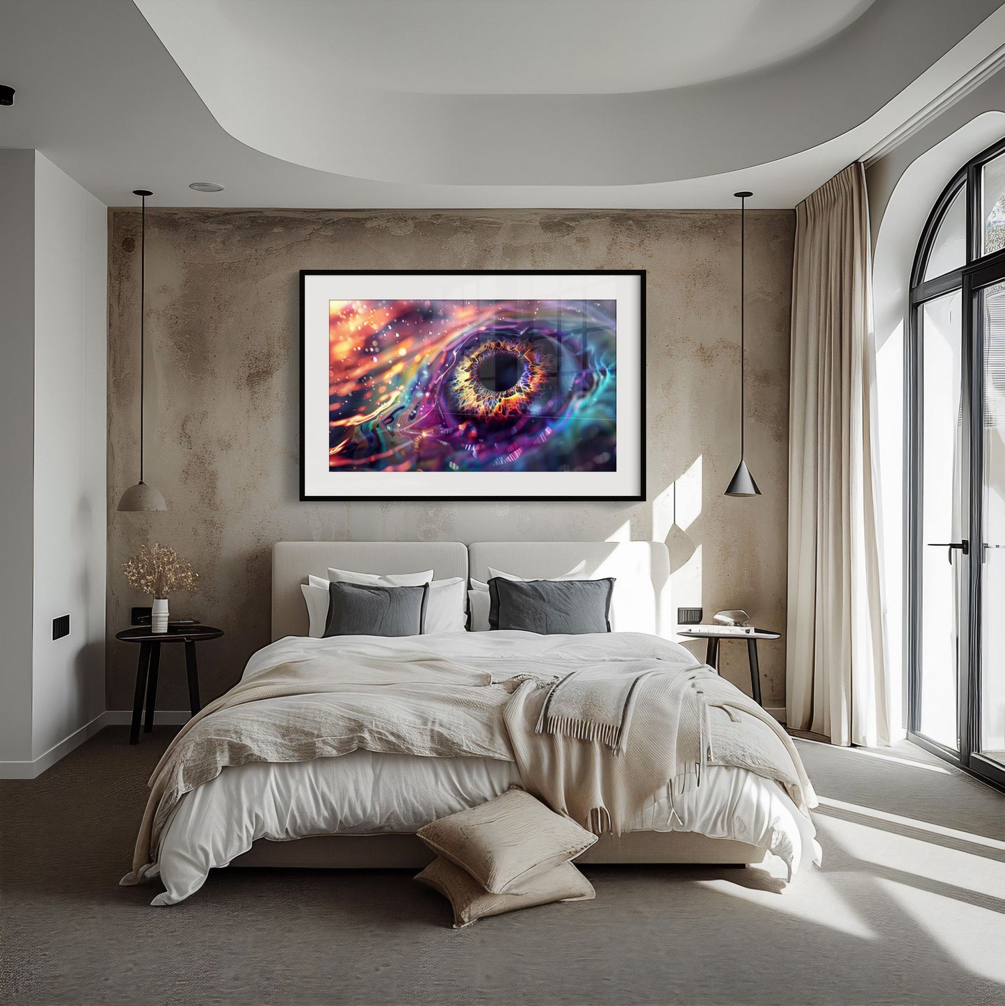 Gaze of the Cosmos | Wooden Framed Poster