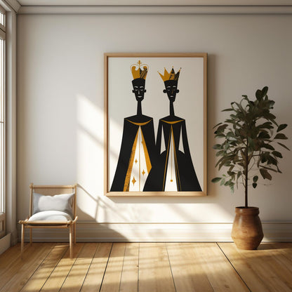 Royal Simplicity | Poster with Hanger