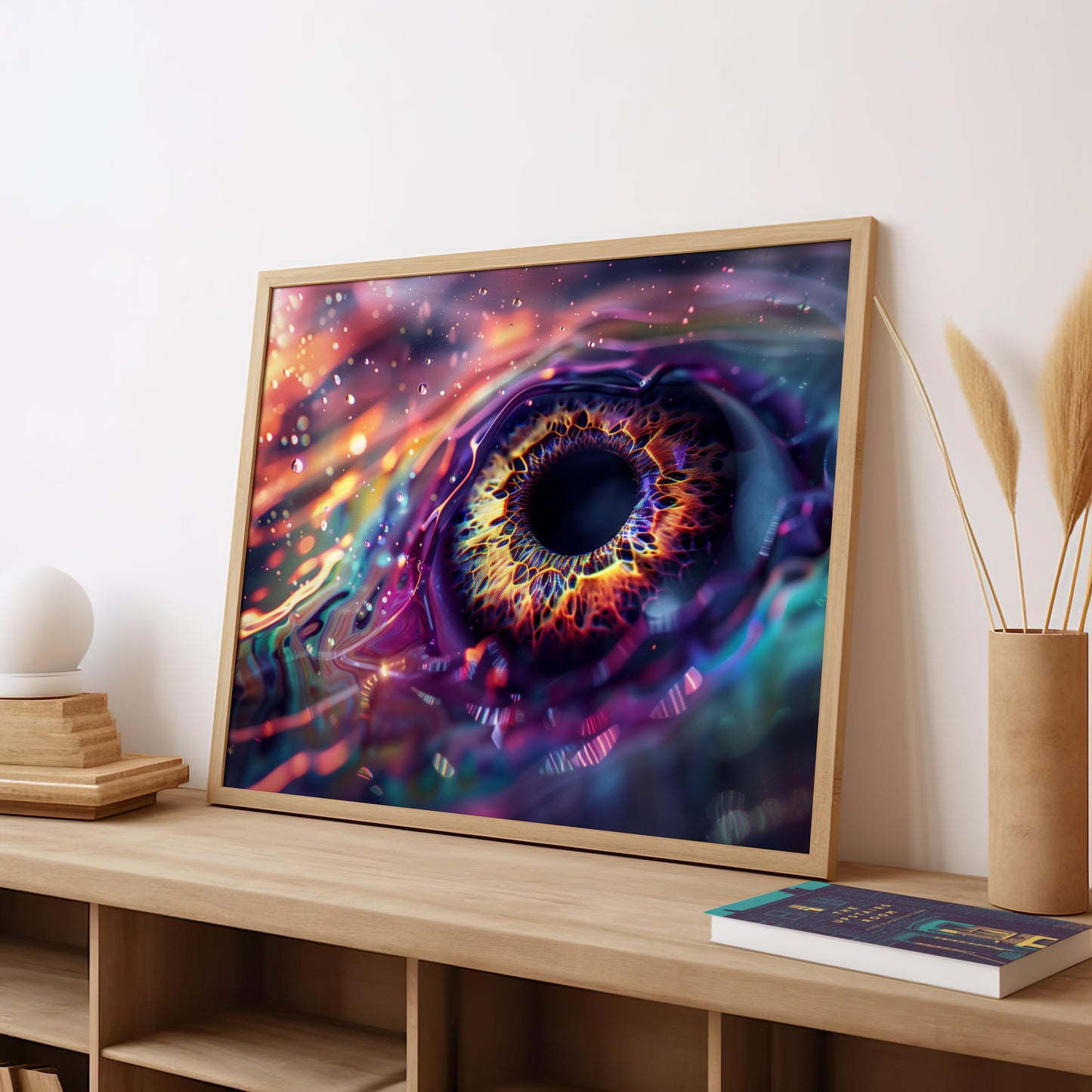 Gaze of the Cosmos | Metal Framed Poster