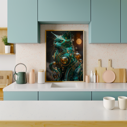 Mechanical Mouser | Wooden Framed Poster