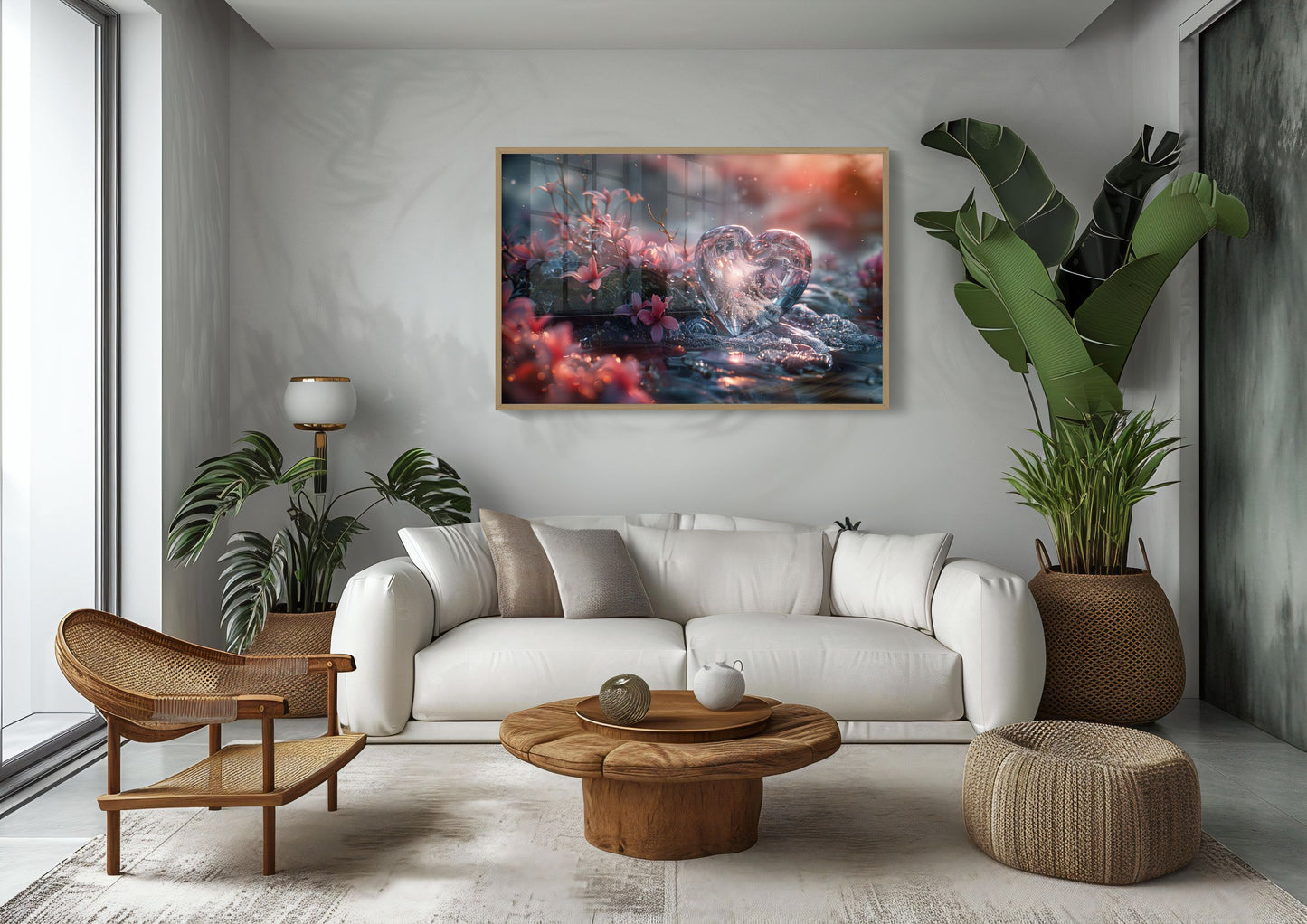 Eternal Bloom | Wooden Framed Poster