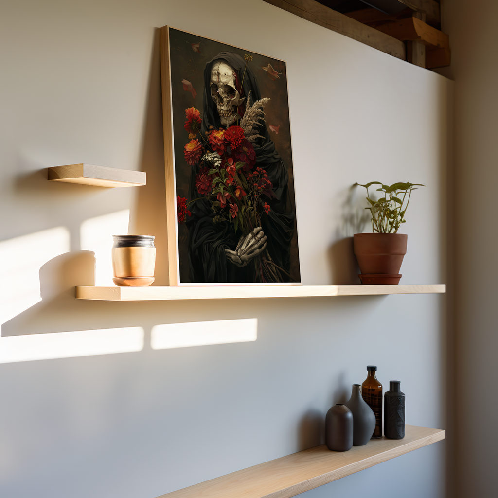 Harvester of Silence | Metal Framed Poster