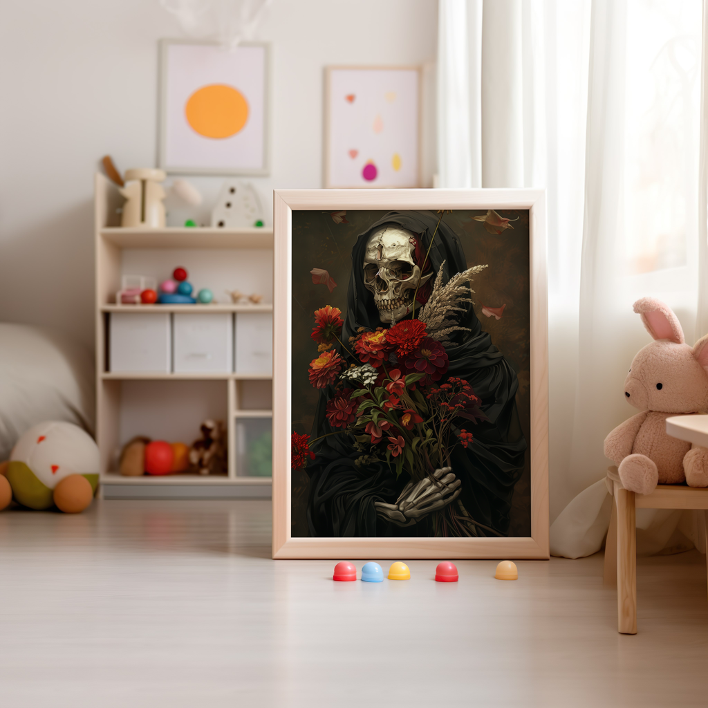 Harvester of Silence | Metal Framed Poster