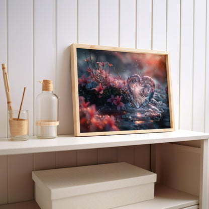 Eternal Bloom | Metal Framed Poster