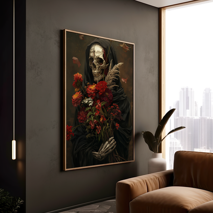 Harvester of Silence | Metal Framed Poster