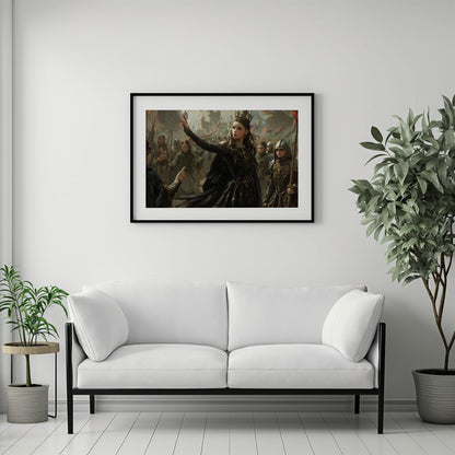 Rise of the Dark Sovereign | Wooden Framed Poster