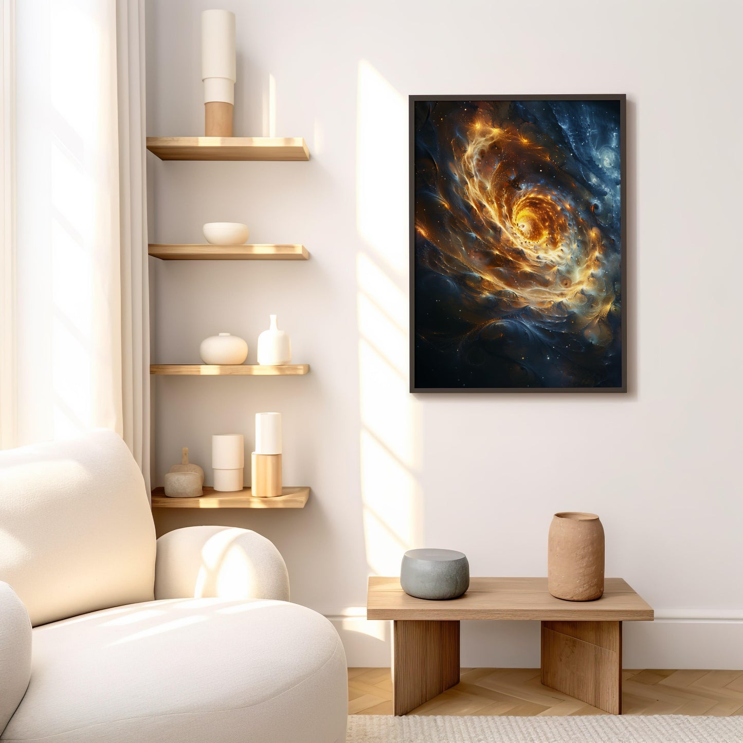 Celestial Serenity | Poster with Hanger