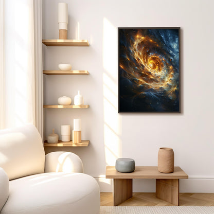 Celestial Serenity | Poster with Hanger