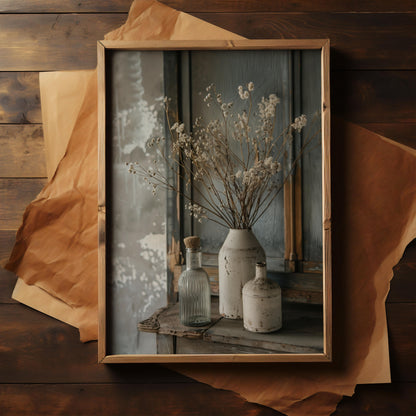 Rustic Harmony | Premium Wooden Framed Poster